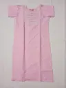 Soft Baby Pink Cotton Printed Kurti