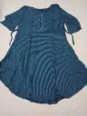 Umbrella Cut Blue Color Cotton Kurti
