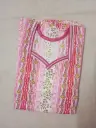 Soft Pink Color Kaftan Model Nighty