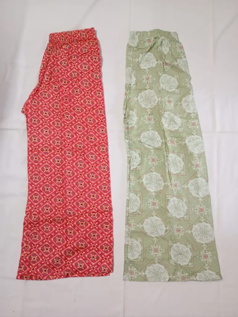Combo Offer Cotton Floral Plazo Set   - XL