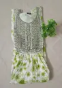 Light Green Color Umbrella Cut Top - M Size