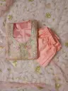 Elegant Pink Embroidered Salwar Suit with Net Dupatta