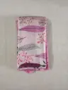 Blush Pink Leaf Printed Fancy Pattu Saree 