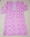 Soft Cotton Pink Printed Kurti