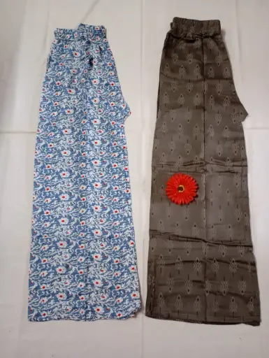 Combo Offer Cotton Floral Plazo Set   - XL