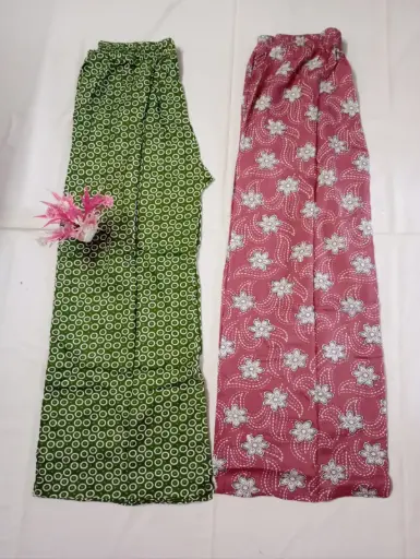 Combo Offer Cotton Floral Plazo Set   - XL