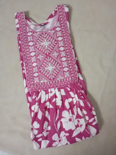 Pink Color Umbrella Cut Top - M Size