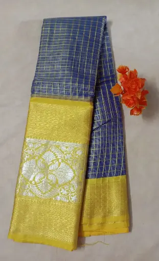 Big Zari Border Fancy Pattu Saree